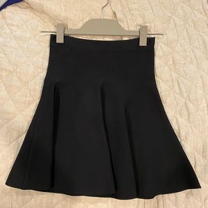 BCBG black high waisted skirt